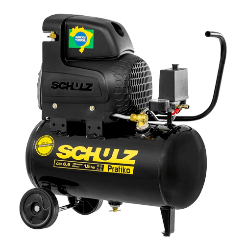 Compressor de ar 6,6 p�s 20L 1,5 hp 120 libras - Pratiko CSI