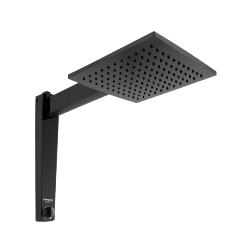 Chuveiro eletr�nico 7500 watts 220V preto Acqua Century