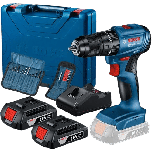 Furadeira Impacto 18V Brushless e 2 Baterias