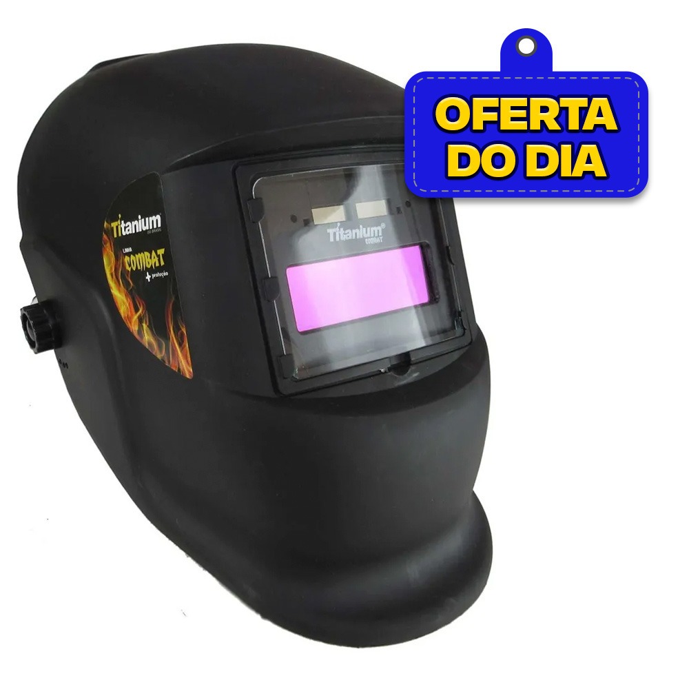 M�scara de solda com escurecimento 