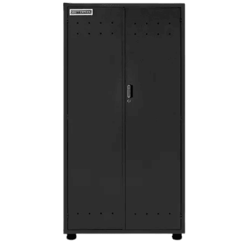 Arm�rio para ferramentas com 4 prateleiras e 2 portas preto - RLL-110P