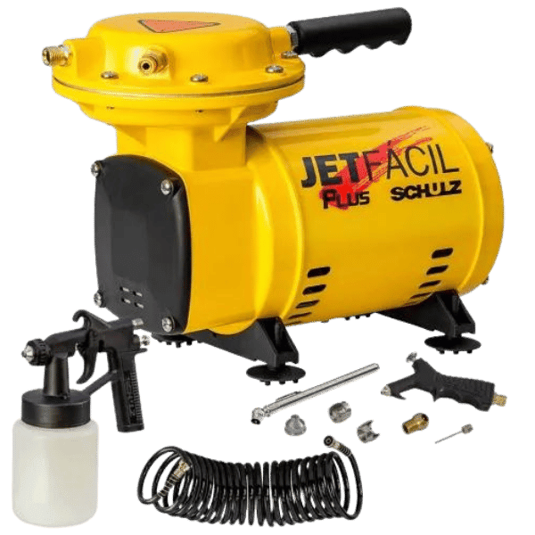 Compressor de ar direto 2,3 p�s 1/3 hp com acess�rios - Jet F�cil Plus
