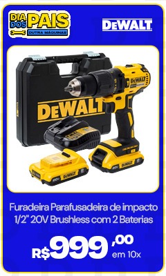 Dia dos Pais 2026 - Dewalt