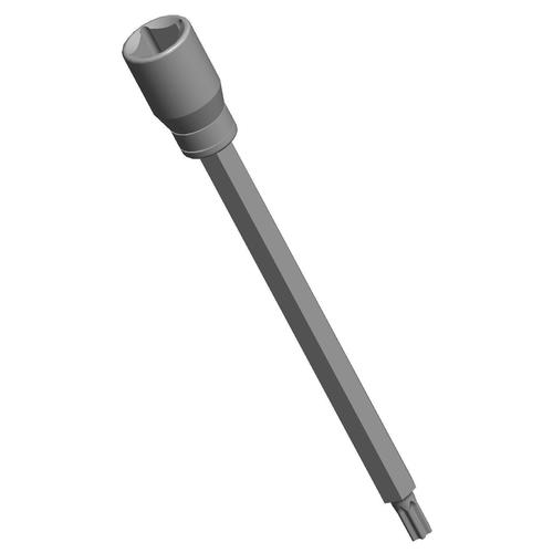 Chave hexalobular T40 encaixe de 3/8