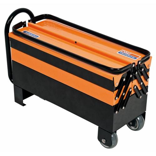 Caixa para ferramentas sanfonada com rodas e puxador 5 gavetas - Cargobox Caixa para ferramentas sanfonada com rodas e puxador 5 gavetas - Cargobox