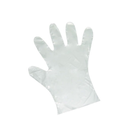 Luva pl�stica descart�vel pacote com 50 pares - LU0006