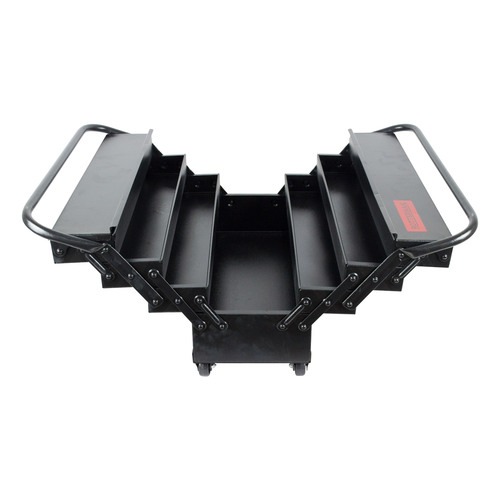 Caixa para ferramentas sanfonada 7 gavetas com cabo dobravel e rodas - RLL-11 Caixa para ferramentas sanfonada 7 gavetas com cabo dobravel e rodas - RLL-11