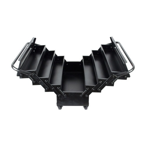 Caixa para ferramentas sanfonada 7 gavetas com cabo dobravel e rodas - RLL-11 Caixa para ferramentas sanfonada 7 gavetas com cabo dobravel e rodas - RLL-11