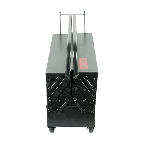 Caixa para ferramentas sanfonada 7 gavetas com cabo dobravel e rodas - RLL-11 Caixa para ferramentas sanfonada 7 gavetas com cabo dobravel e rodas - RLL-11