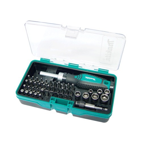 Jogo de bits e soquetes com chave manual 47 pe�as - B-36170