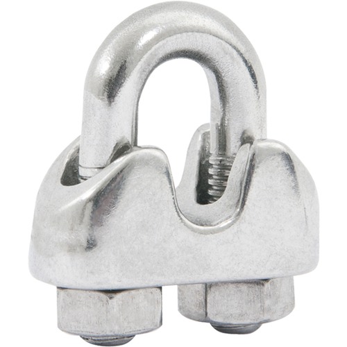 Clips para cabo em a�o inox 1/8