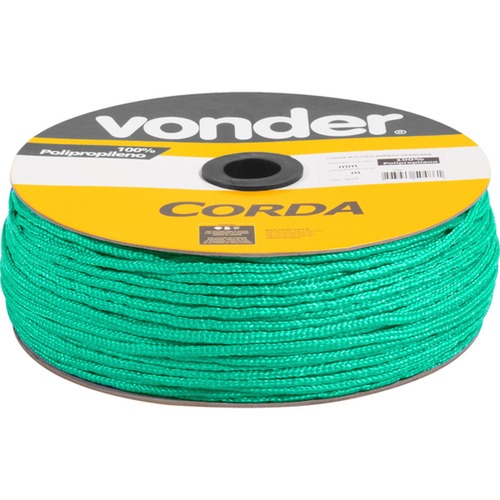 Corda multifilamento tran�ada 4 mm com rolo de 360 metros