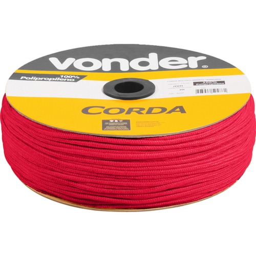 Corda multifilamento tran�ada 6 mm com rolo de 165 metros