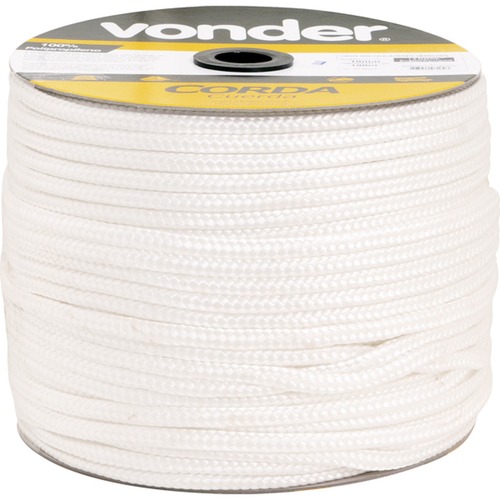 Corda multifilamento trançada 10 mm com rolo de 190 metros Corda multifilamento trançada 10 mm com rolo de 190 metros