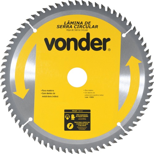 Disco de serra para madeira 235 x 30 mm 60 dentes