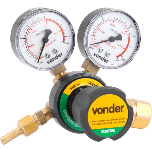 Regulador de pressão oxigenio - ROX 10 Regulador de pressão oxigenio - ROX 10