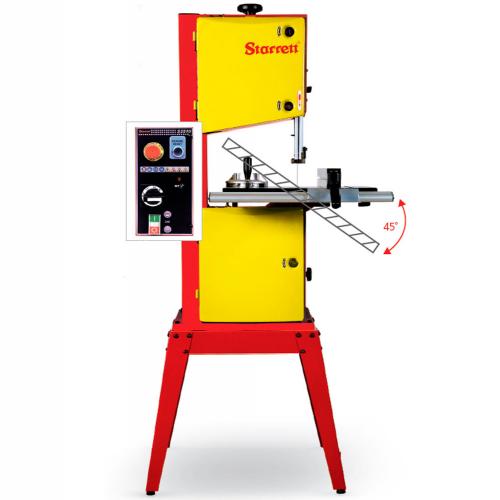 Serra de fita vertical para madeira 1 HP capacidade de 160 x 300mm monof�sica - S2510D  220V