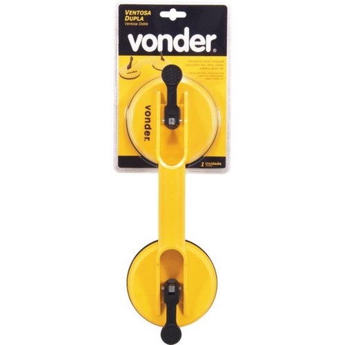 Ventosa dupla em pl�stico ABS capacidade 50 kgf