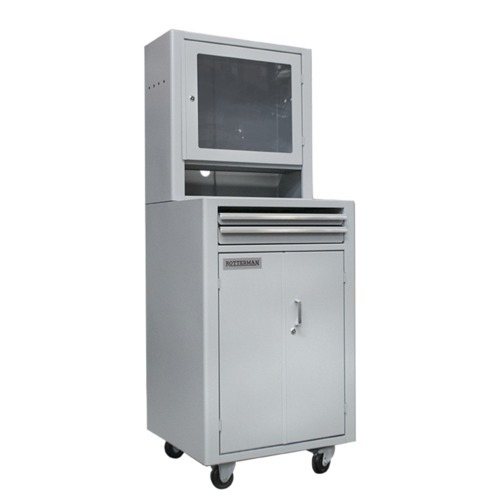 Rack fechado para computador com visor de acrílico - RLL-89 Rack fechado para computador com visor de acrílico - RLL-89