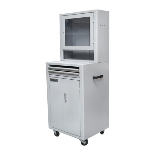 Rack fechado para computador com visor de acrílico - RLL-89 Rack fechado para computador com visor de acrílico - RLL-89