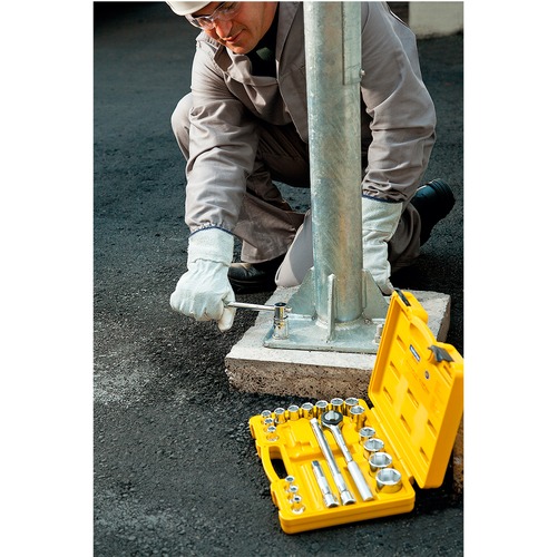 Jogo de soquete sextavado de 8 a 32 mm encaixe de 1/2