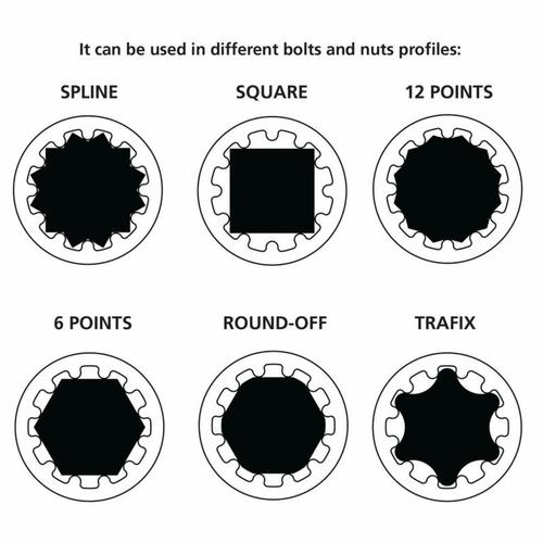 Chave biela cromo van�dio 19 mm - 44723119