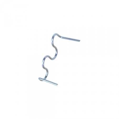 Grampos de a�o para solda de para-choque parafix com 100 pe�as