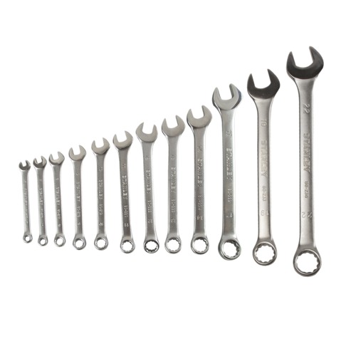 Jogo de chave combinada de 6 a 22 a�o cromo van�dio com 12 pe�as - STMT80932-840