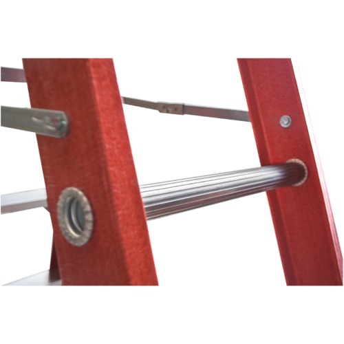 Escada de fibra de vidro 8 x 13 degraus 2,40 x 4,15 m modelo multiuso - FMU-8/13