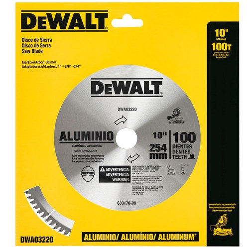 Disco de serra para madeira e alum�nio 10