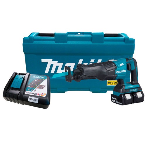 Serra sabre a bateria 36V 3Ah Brushless com maleta - DJR360RF2  110V/220V