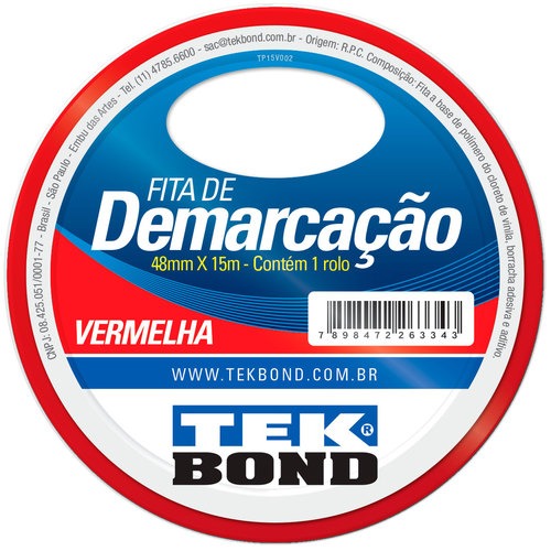 Fita adesiva para demarcação 48 mm x 15 m Fita adesiva para demarcação 48 mm x 15 m