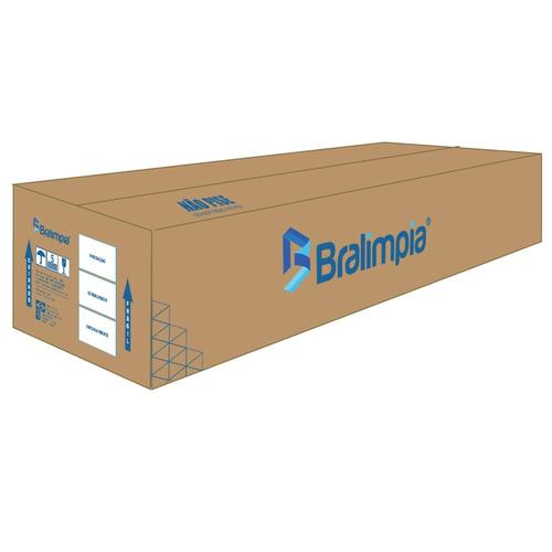 P� coleta azul com cabo em alum�nio 10 pe�as - Pop