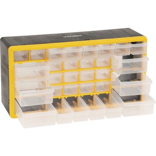 Organizador pl�stico com 30 compartimentos - OPV0300 