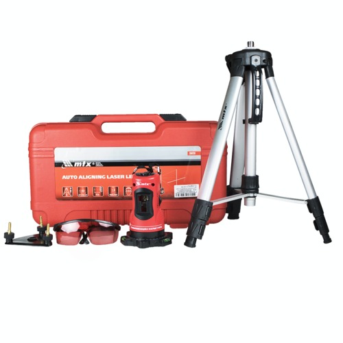 N�vel a laser alcance de 10 metros com trip� e acess�rios - 350339 