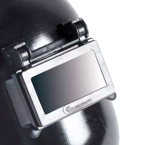 M�scara de celeron com visor articulado e catraca