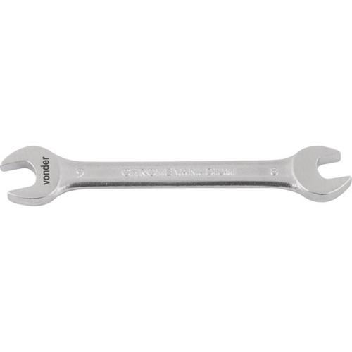 Chave fixa 8 x 9 mm a�o cromo van�dio