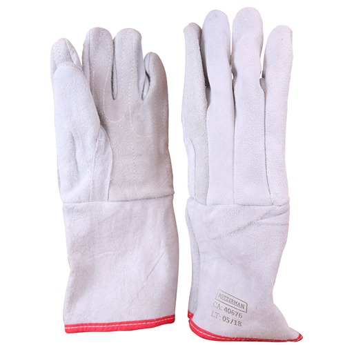 Luva de raspa com reforço 15 cm - RLL-LR15 Luva de raspa com reforço 15 cm - RLL-LR15