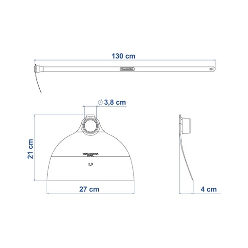 Enxada larga forjada com cabo de madeira 130 cm