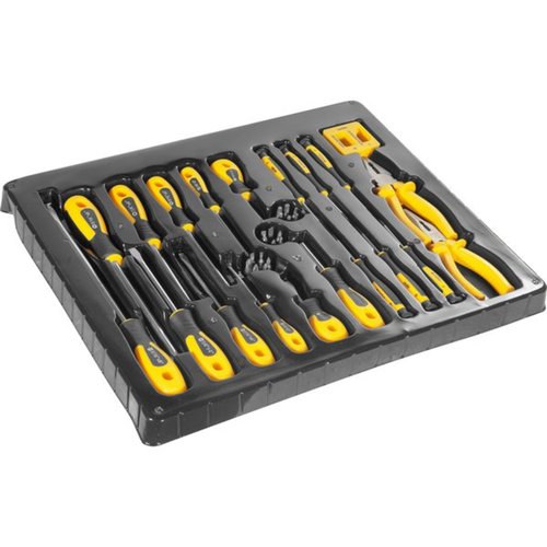 Jogo de ferramentas manuais com 38 pe�as