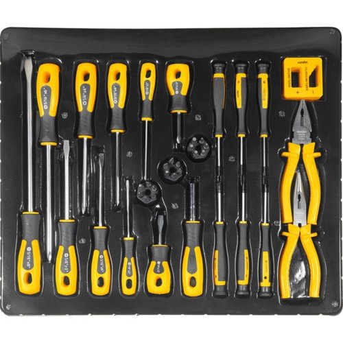 Jogo de ferramentas manuais com 38 pe�as