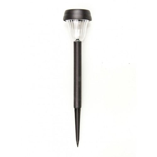 Luminária solar em abs para jardim led branco 6000k Luminária solar em abs para jardim led branco 6000k