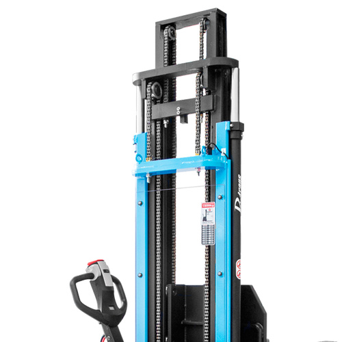 Empilhadeira el�trica eleva��o 5,40 m capacidade 1.600 kg tra��o el�trica - PT16/54