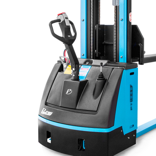 Empilhadeira el�trica eleva��o 1,60 m capacidade 1.600 kg tra��o el�trica - PT16/16 