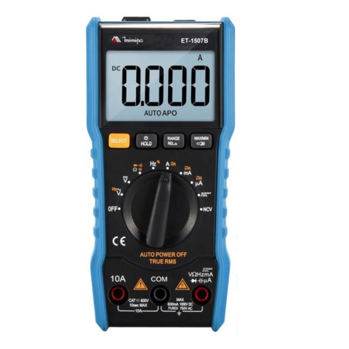 Mult�metro digital port�til 600 volts CAT III - ET-1507B