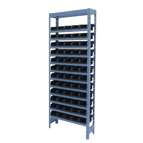 Estante met�lica com 60 gavetas n�3 preta - NE60/3P	