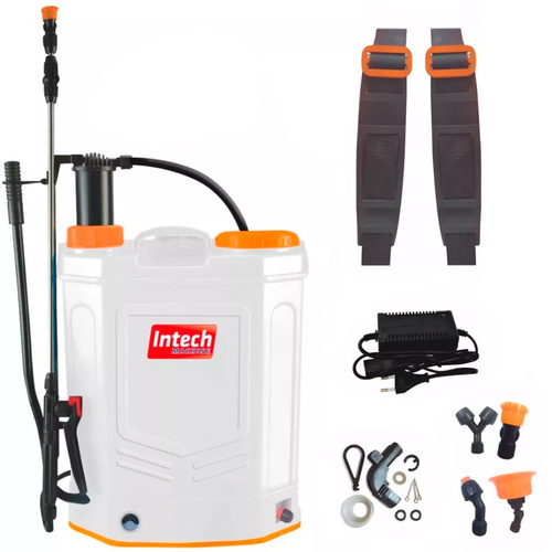 Pulverizador costal a Bateria 12 e Manual 20L com 4 bicos - GPM2000  110V/220V