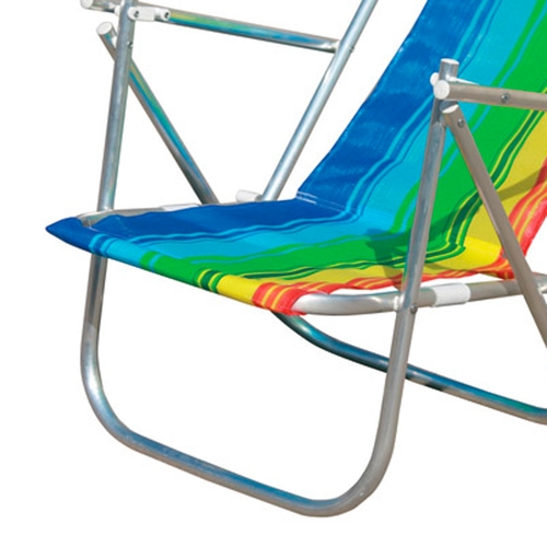 Kit 2 Cadeira de praia dobr�vel em 2 posi��es - CAD0041