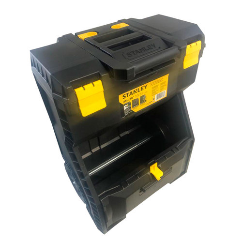 Caixa pl�stica para ferramentas monobloco com rodas 18