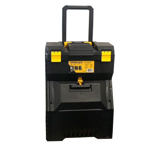 Caixa pl�stica para ferramentas monobloco com rodas 18